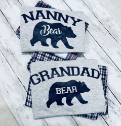 Bear Personalised Pyjama Set